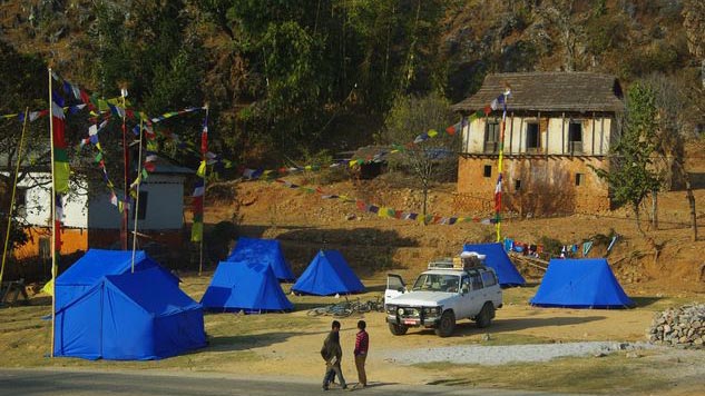 Yak RAID, Kathmandu Darjeeling, camp du jour 6