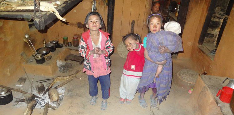 Famille népalaise
